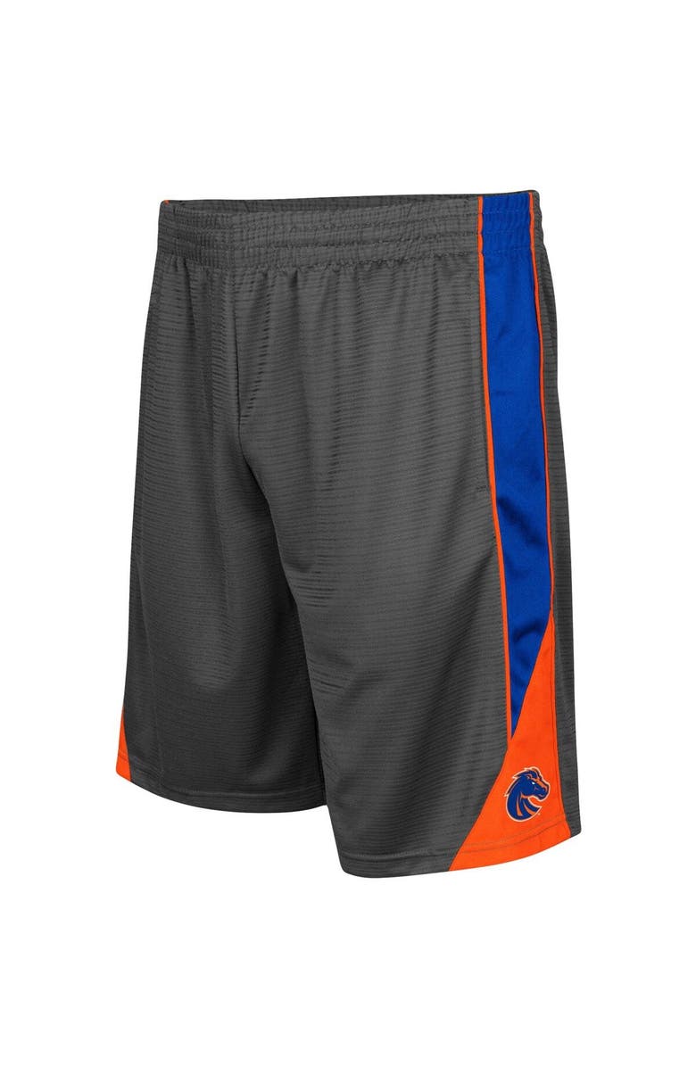 COLOSSEUM Men's Colosseum Charcoal Boise State Broncos Turnover Shorts, Alternate, color, Charcoal