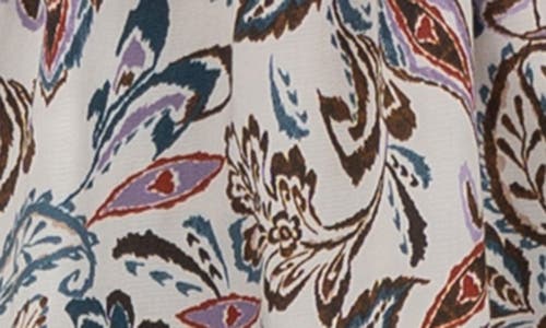 Kut From The Kloth Tallulah Tiered Long Sleeve Dress In Multi