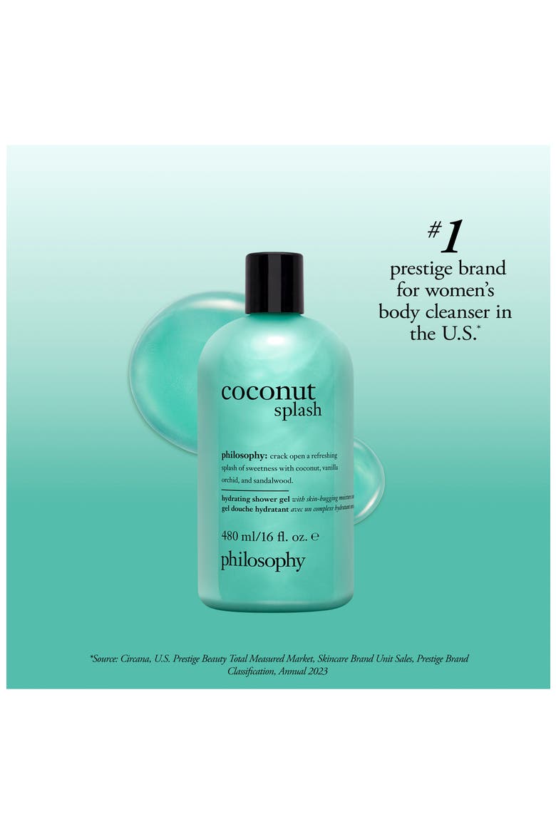 coconut splash shampoo, shower gel & bubble bath, Alternate, color, COCONUT SPLASH