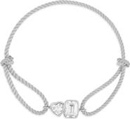 SHYMI Cubic Zirconia Corded Slider Bracelet