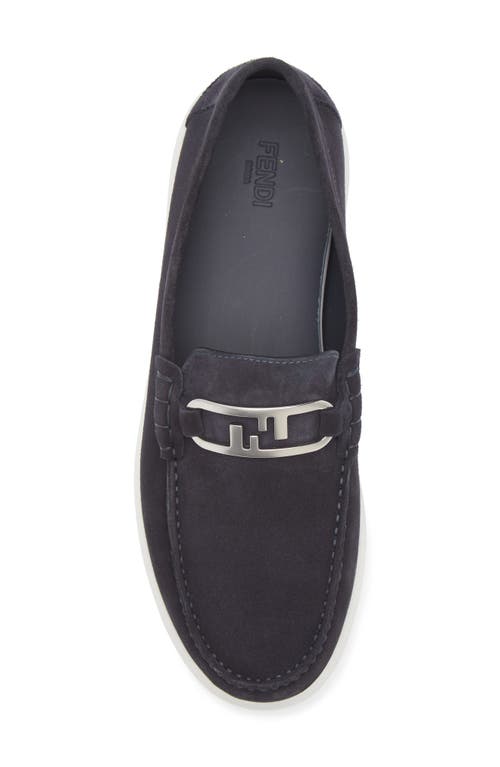 Fendi O'lock Loafer In F0dx9 Atlantico