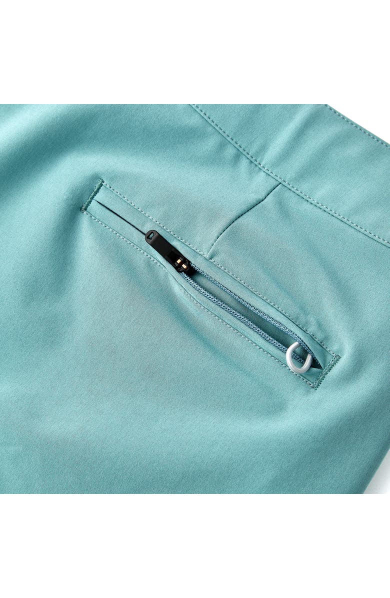 Myles Apparel Sutro Swim Trunk, Alternate, color, Green Gray