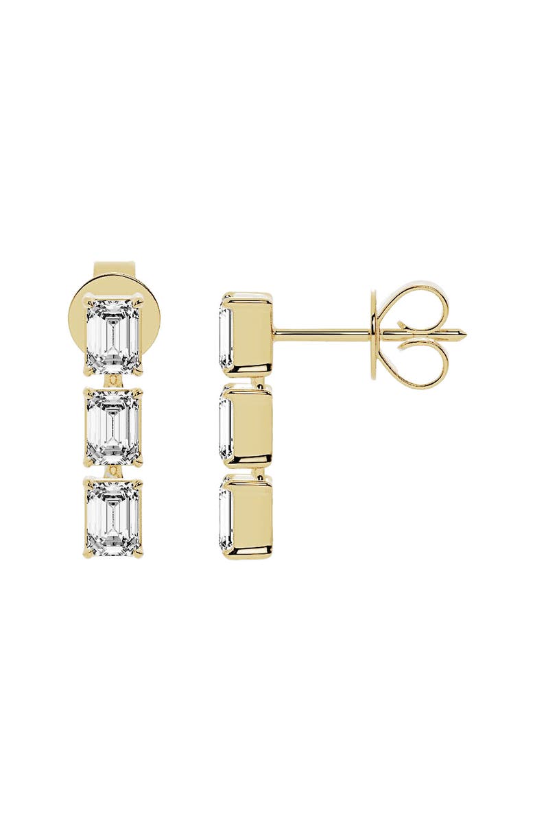 Jennifer Fisher 18K Gold Lab Created Diamond Drop Earrings - 1.44 ctw, Alternate, color, 18K Yellow Gold