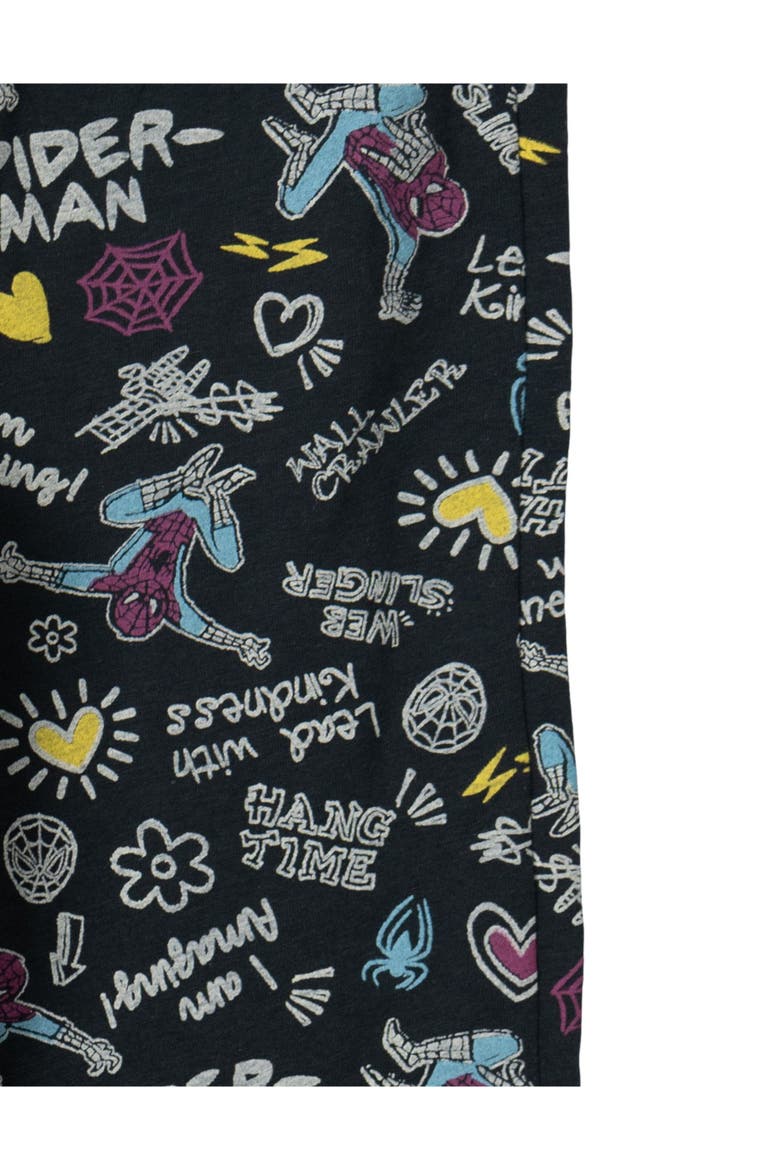 Spider-Man 2-Piece T-Shirt and Leggings Set, Alternate, color, Charcoal Spider Man