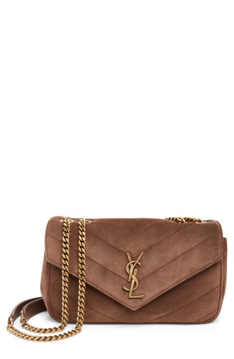 Small Loulou Chain Leather Shoulder Bag