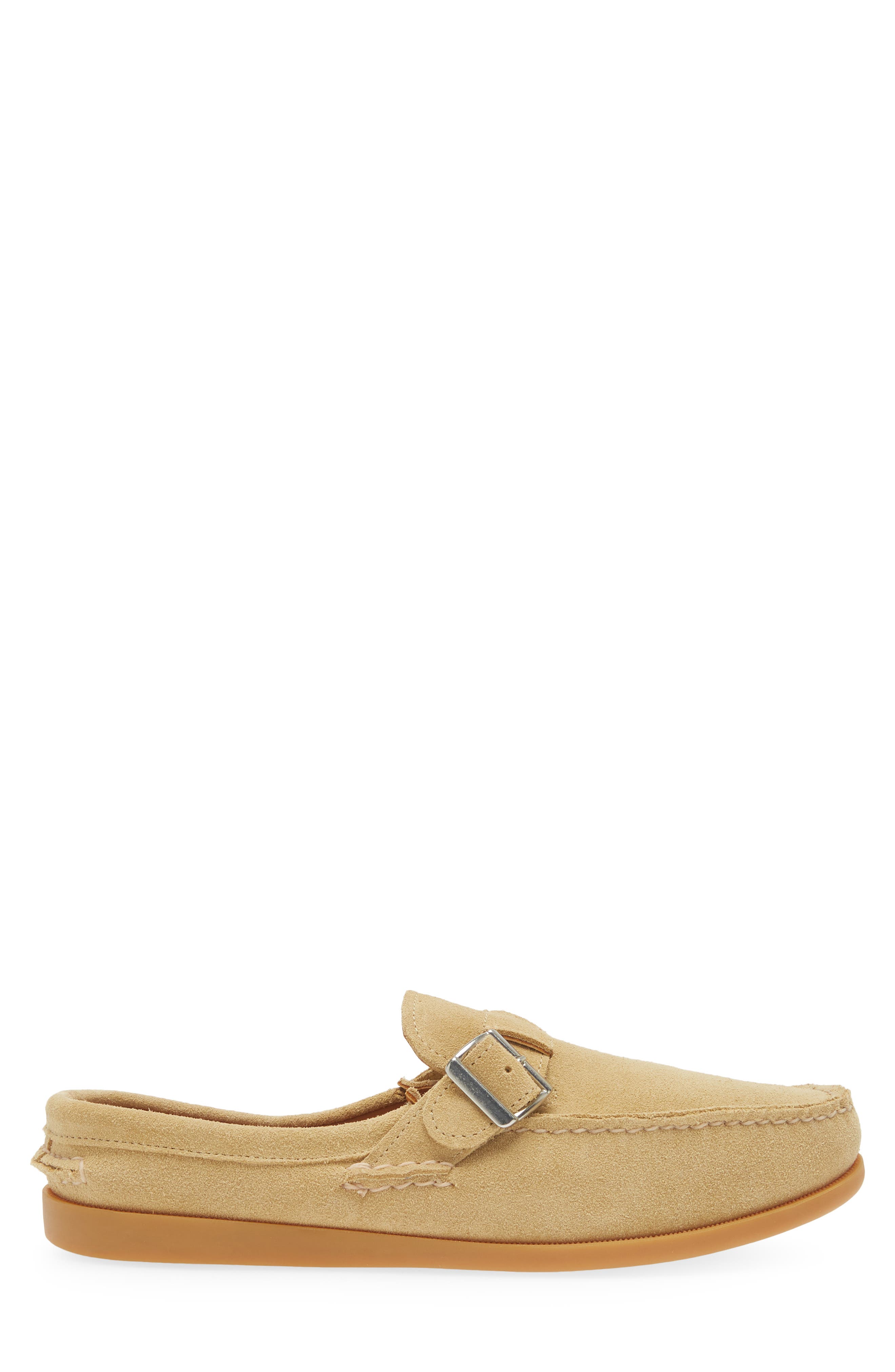 Buckle Slip-On Loafer, Alternate, color, SAND