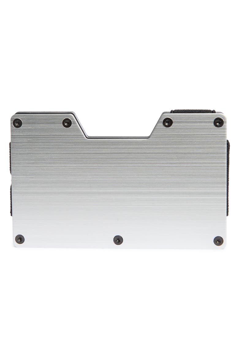Hard Sided Wallet, Alternate, color, SILVER