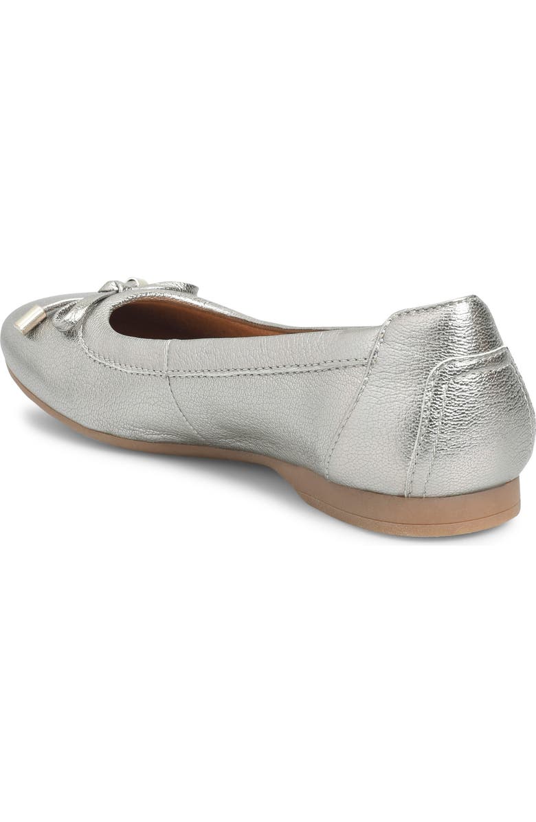 Comfortiva Keegan Ballet Flat, Alternate, color, Grey-Gold