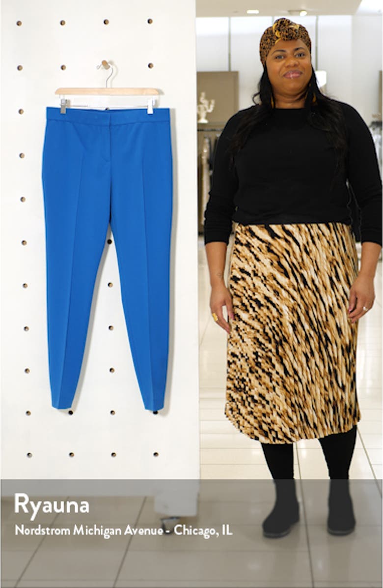 Mara Slim Stretch Knit Pants, sales video thumbnail
