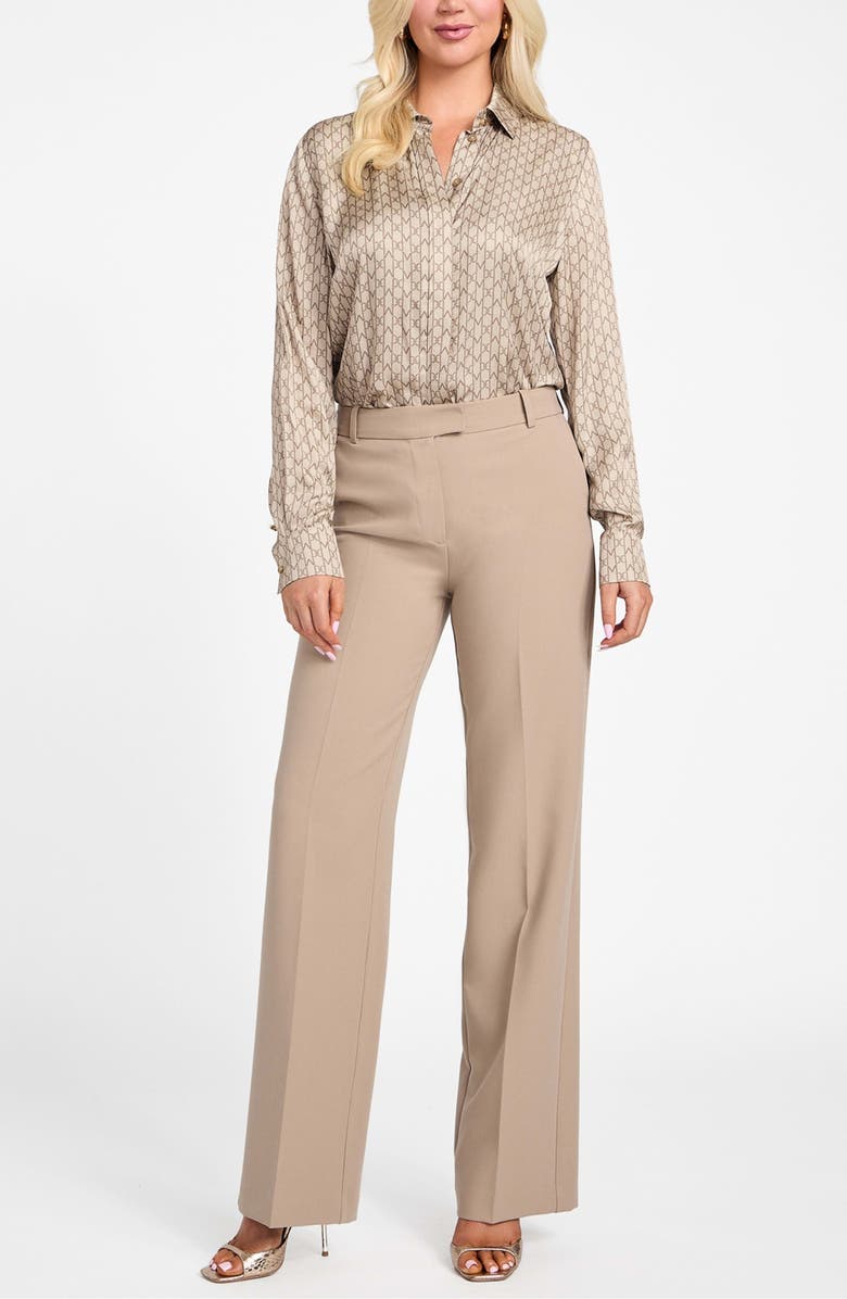 Marciano Dalia Straight Leg Pants, Alternate, color, Beige