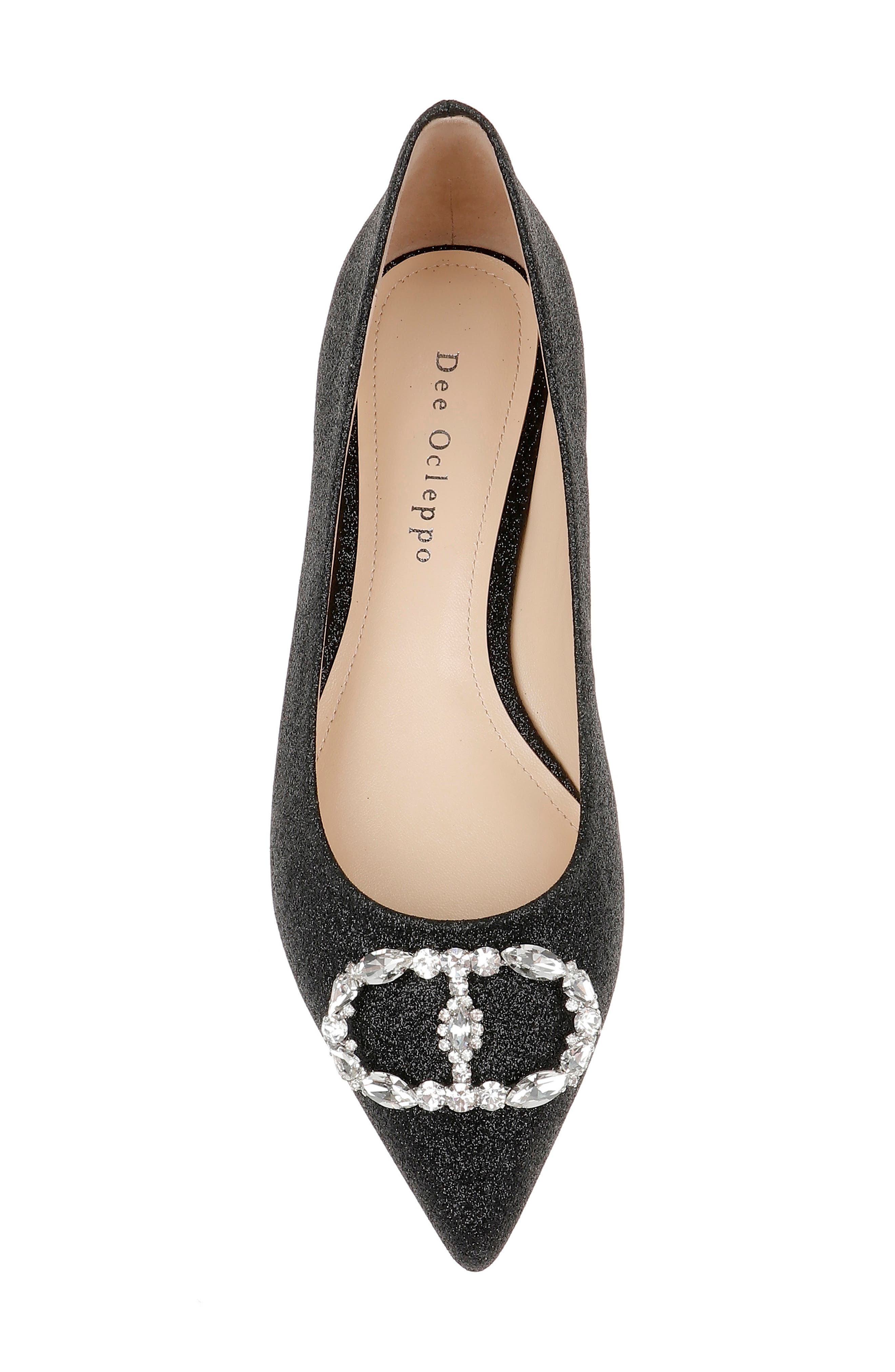 Dee Ocleppo Ballerina Pointed Toe Flat, Alternate, color, 