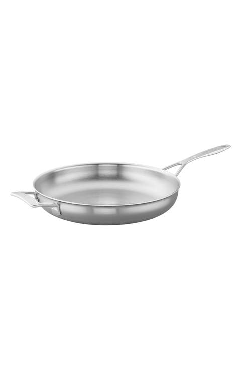 Industry 12.5-Inch 5-Ply Stainless Steel Skillet