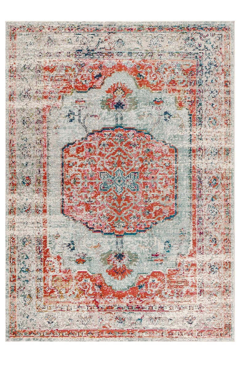 JONATHAN Y Andalus Vintage Medallion Area Rug, Main, color, 
