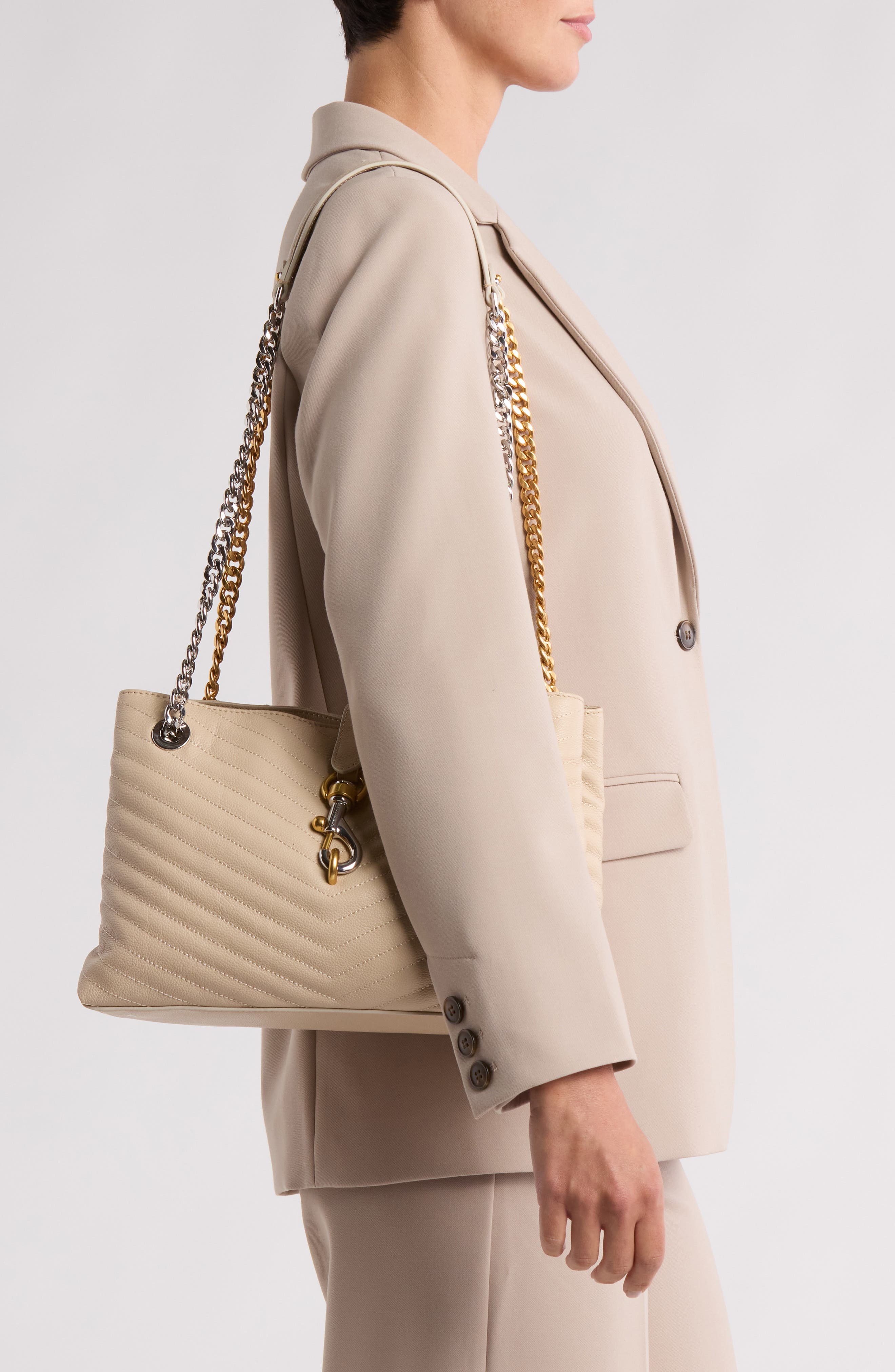 Rebecca Minkoff Edie Medium Tote Bag, Alternate, color, 