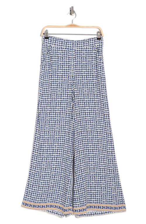 Max Studio Crop Wide Leg Pants In Multi