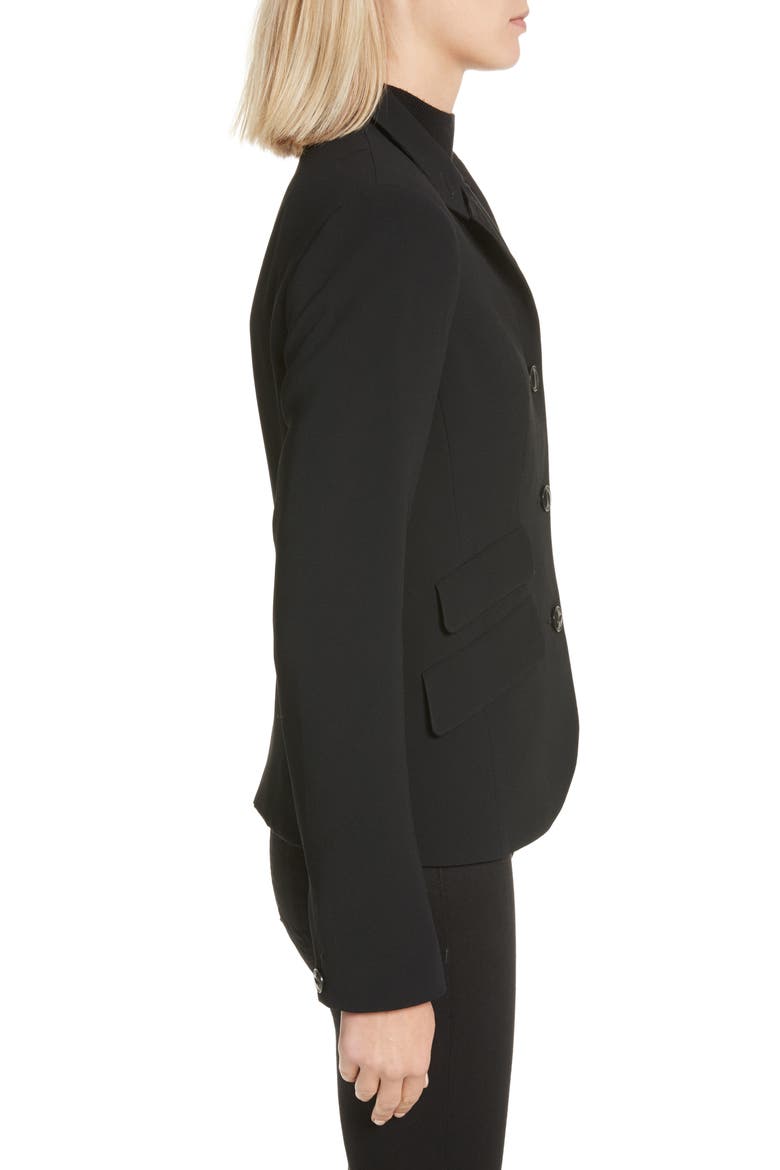 Slade Wool Blazer, Alternate, color, BLK