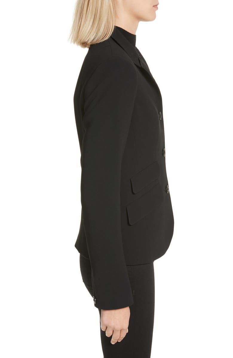 rag & bone Slade Wool Blazer, Alternate, color, Blk