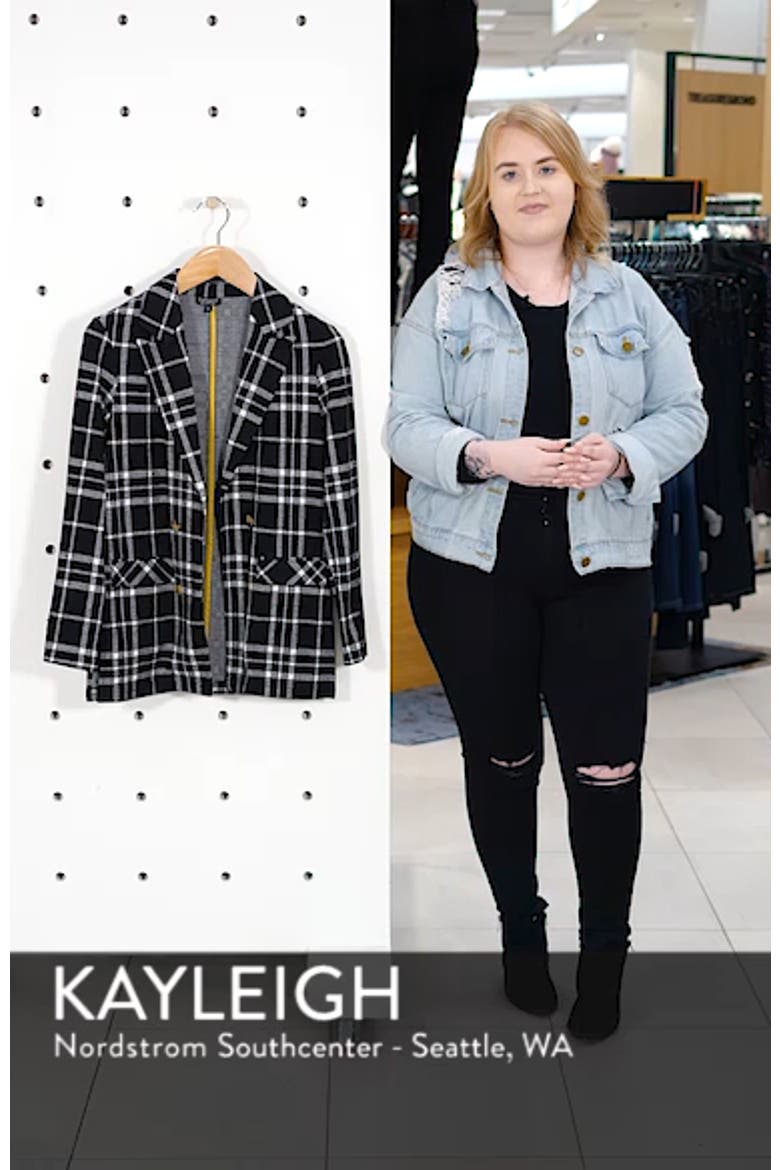 Double Breasted Check Jacket video