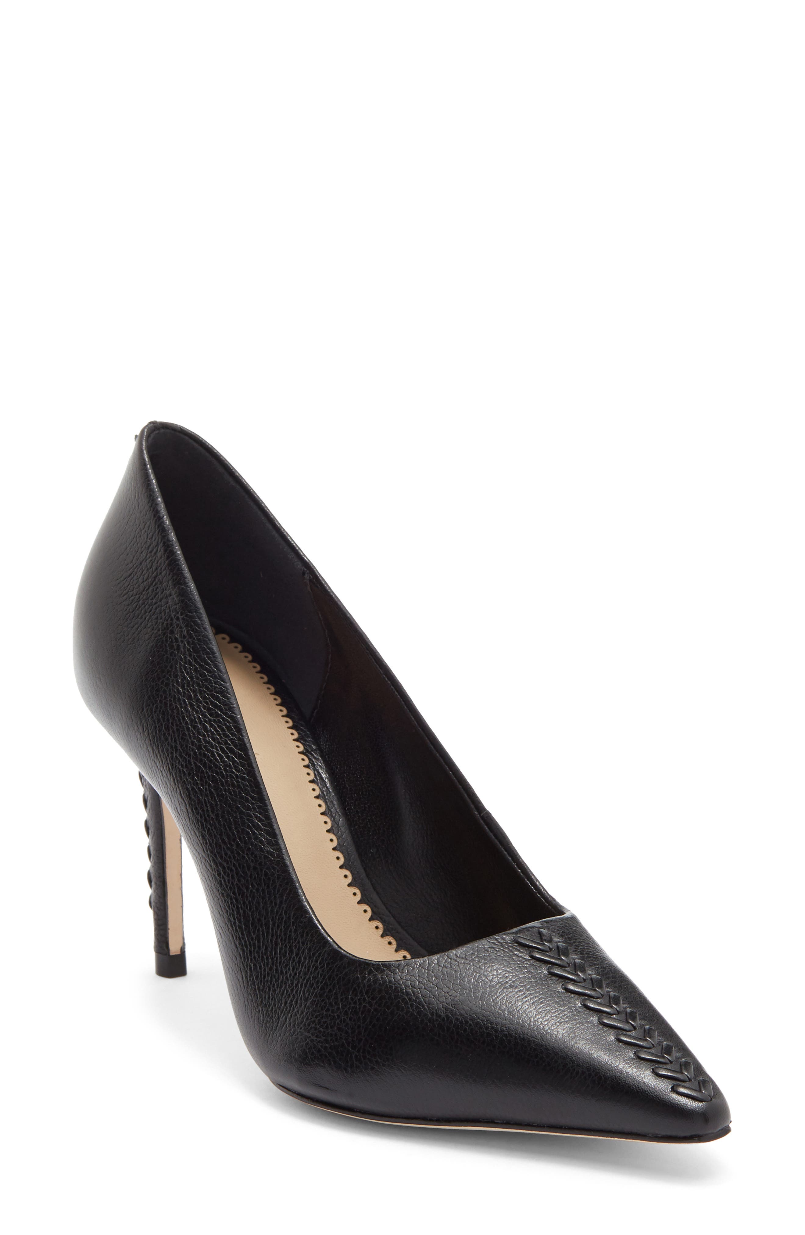 Cinq à Sept Giselle Whipstitch Pointed Toe Pump