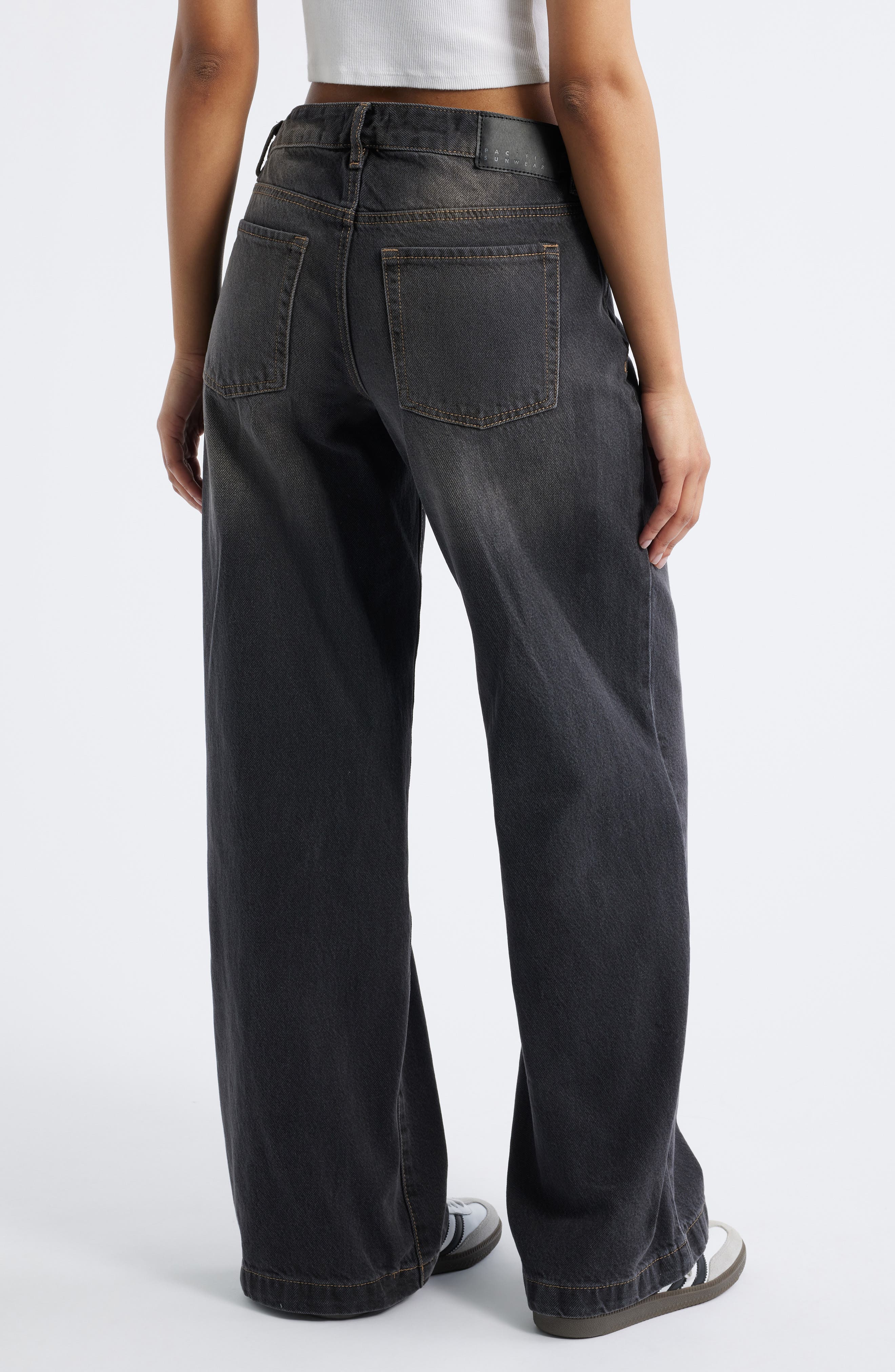 Melis Low Rise Baggy Jeans - image 2