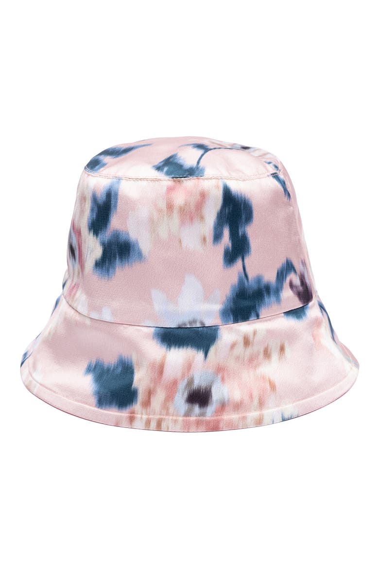 Yuki Cotton Blend Reversible Bucket Hat, Main, color, BLUSH/ ROSE