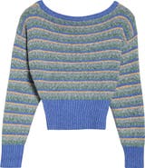 PacSun Cosette Off the Shoulder Rib Sweater