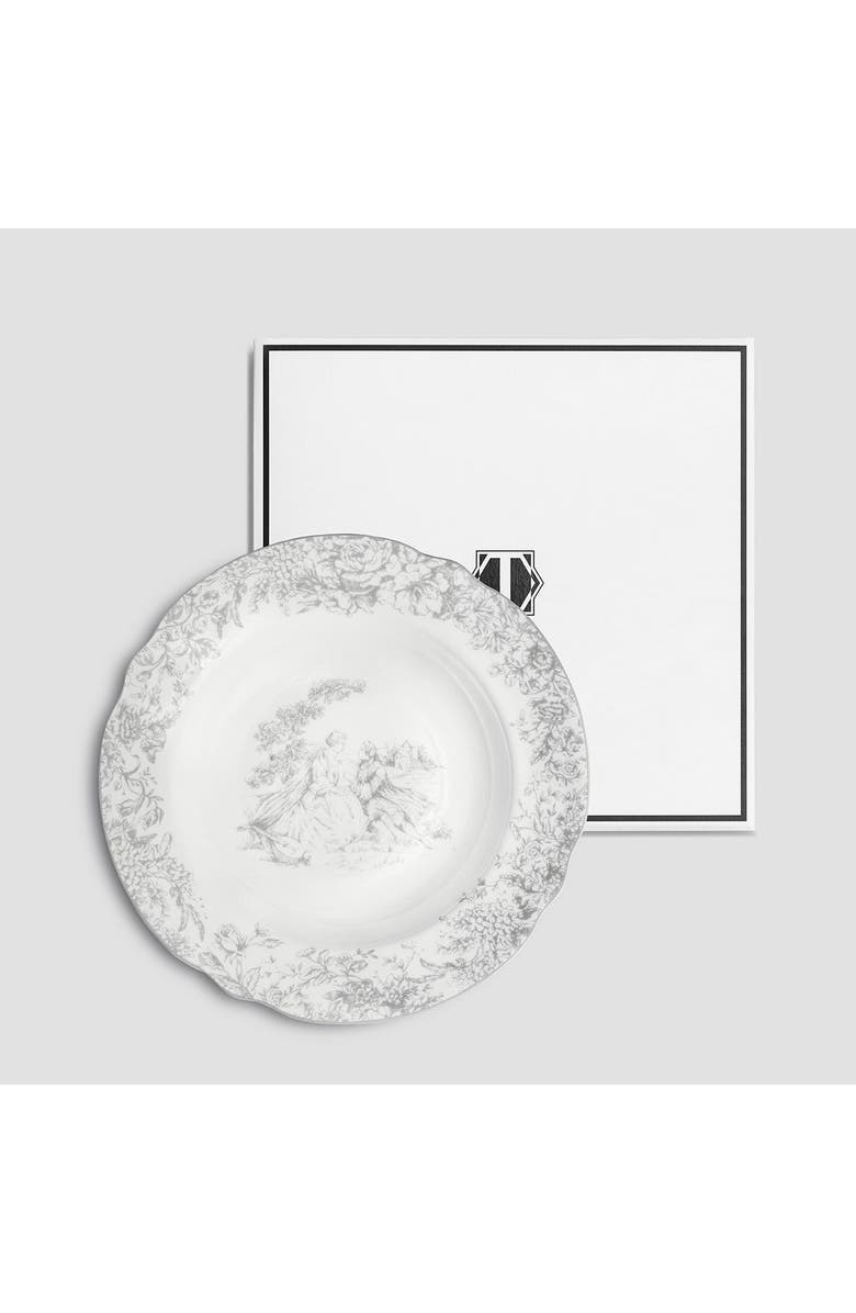 Togas Martinelli Sentiment Plate, Alternate, color, White