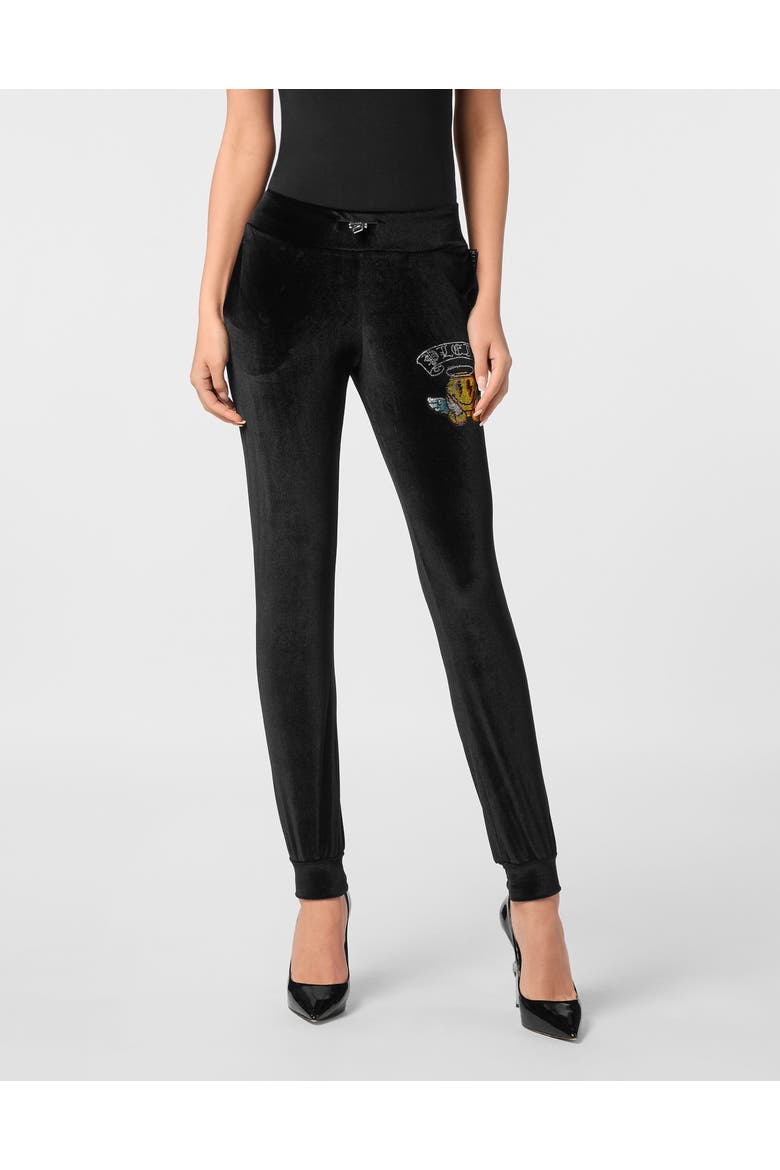 Trousers Jogging Women, Main, color, black