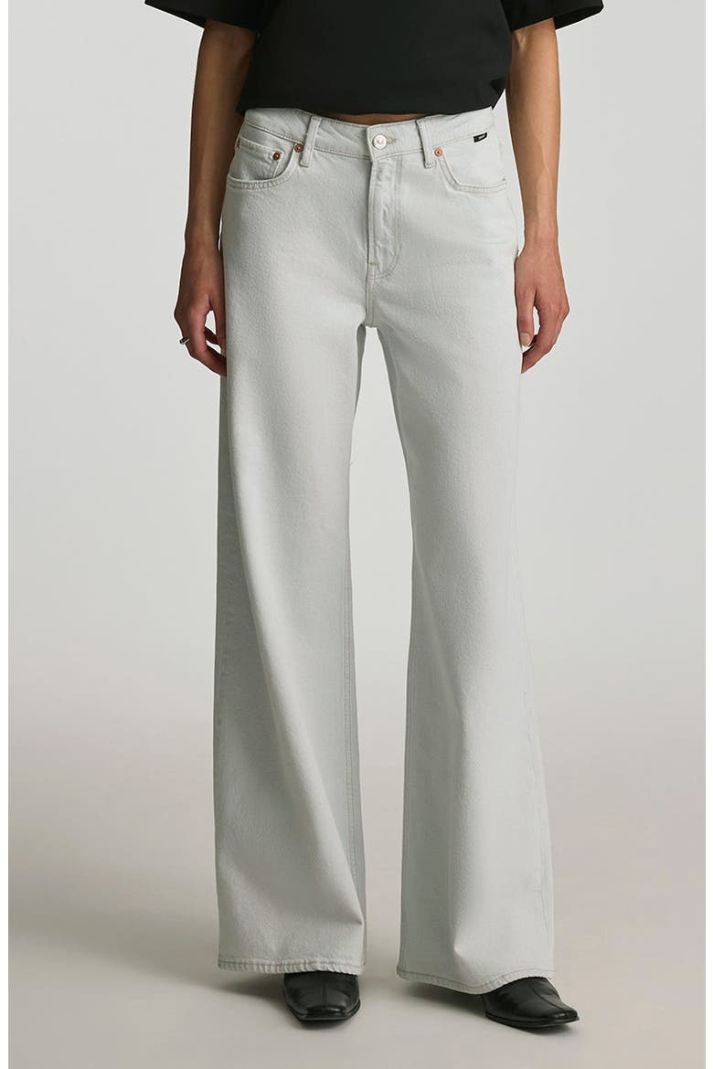 Florida High Waist Wide Leg Jeans, Main, color, LIGHT SKY CLASSIC BLUE