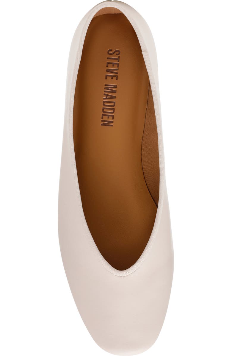Steve Madden Pipa Ballet Flat, Alternate, color, Bone Leather