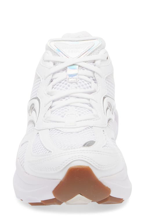 Saucony Grid Nxt Mesh Sneakers In White