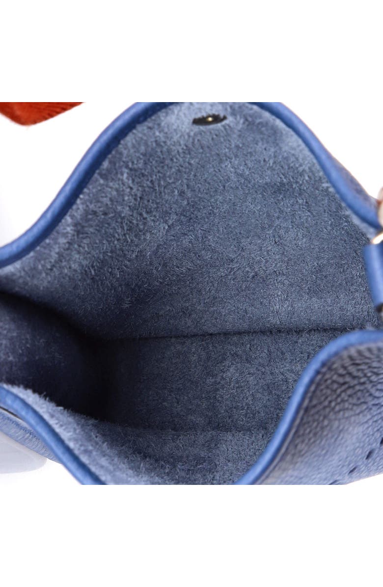 Pre-Owned Hermes Evelyne Bag Gen III Clemence TPM, Alternate, color, Bleu Agate