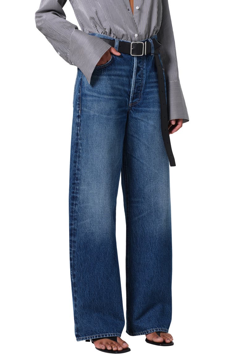 Ayla Baggy Jeans, Alternate, color, CLAREMONT