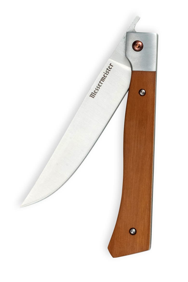 Folding Steak Knife 4 inches, Main, color, Maple