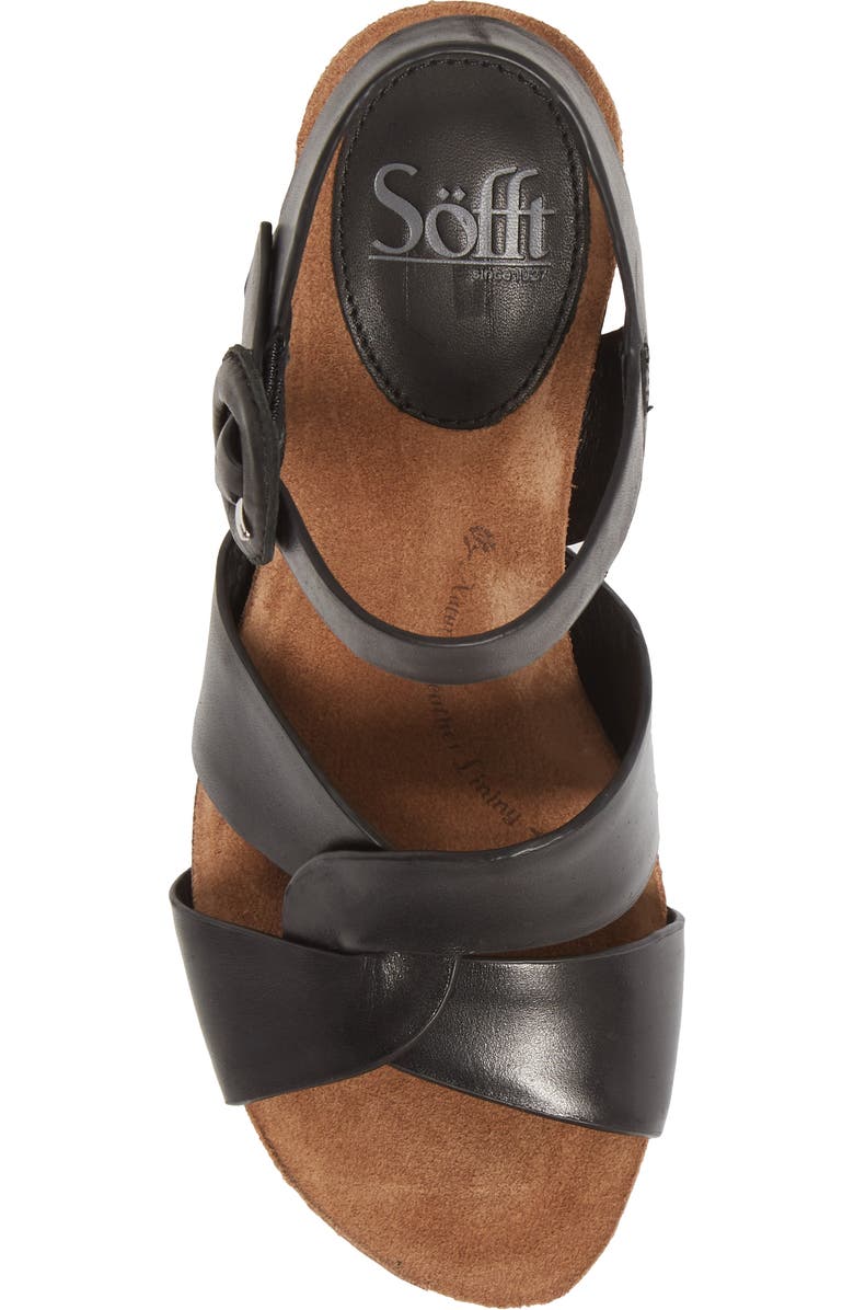 Söfft Casidy Wedge Sandal, Alternate, color,
