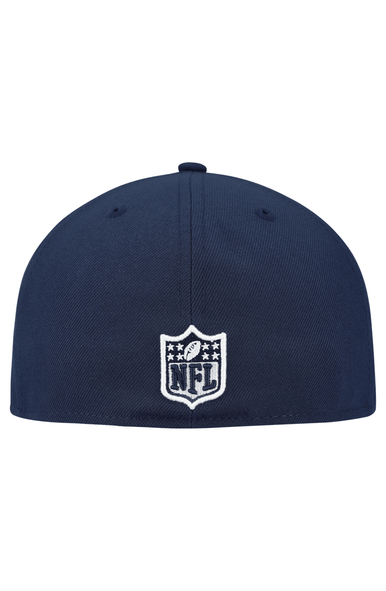 New Era Men's New Era Navy Dallas Cowboys Tri-Hit 59FIFTY Fitted Hat, Alternate, color, Navy