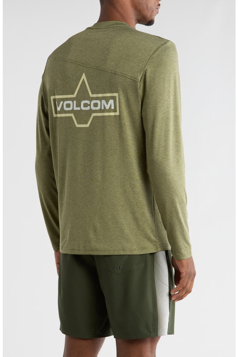 Remy Long Sleeve Swim Shirt, Alternate, color, WINTER MOSS
