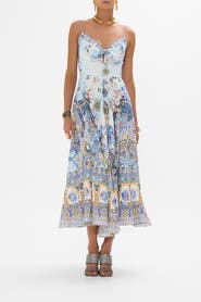 Camilla LONG DRESS WITH TIE FRONT AL MANIAL PALACE MEMOIRS