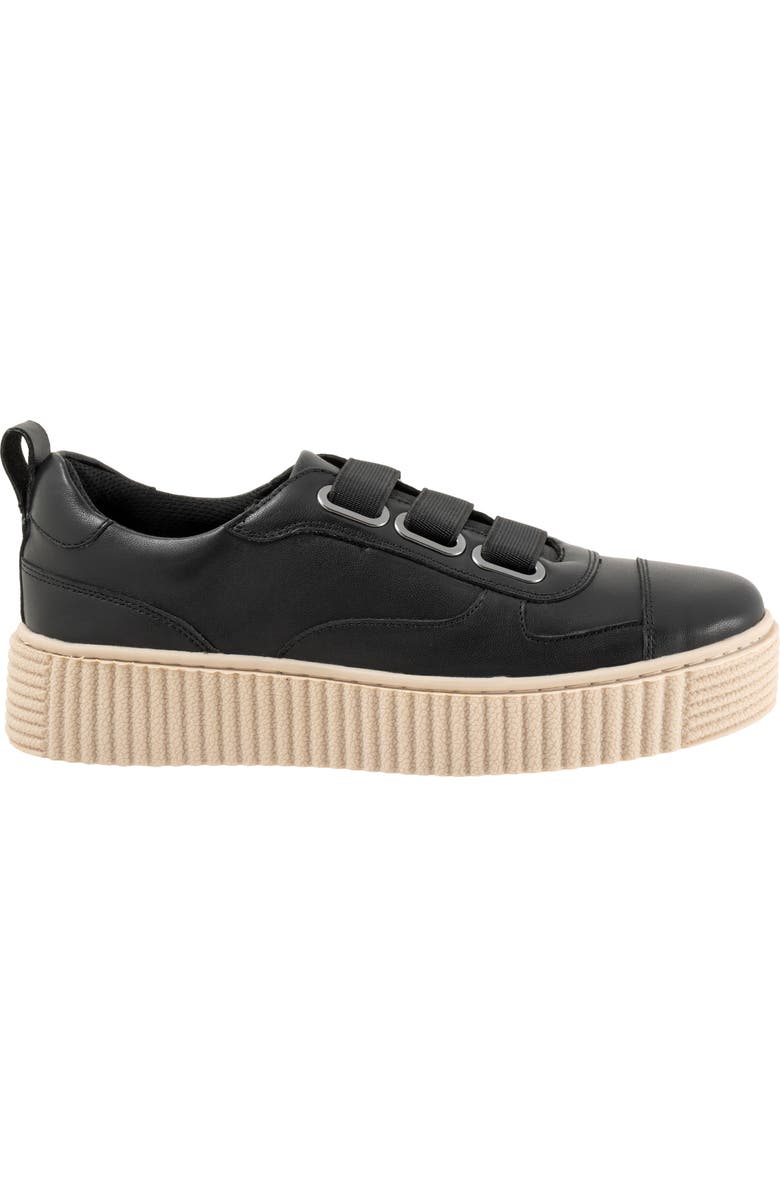 Trotters Bliss Platform Sneaker, Alternate, color, Black
