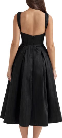 Paloma Satin Midi Dress