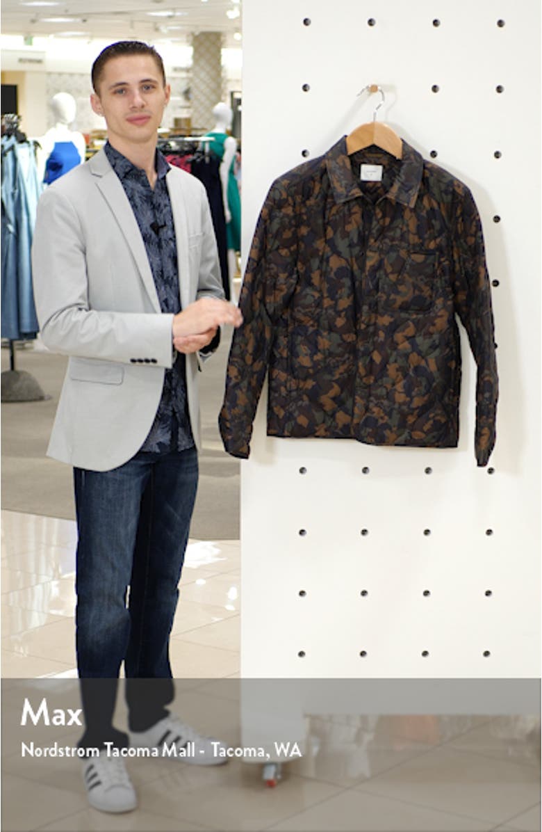 Camellia Packable Down Shirt Jacket, sales video thumbnail