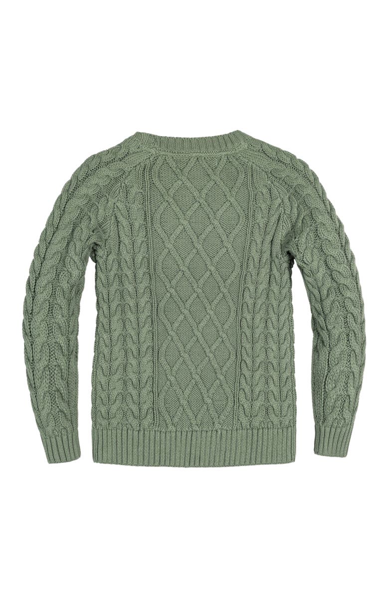 Hope & Henry Boys' Organic Raglan Fisherman Sweater, Kids, Alternate, color, 