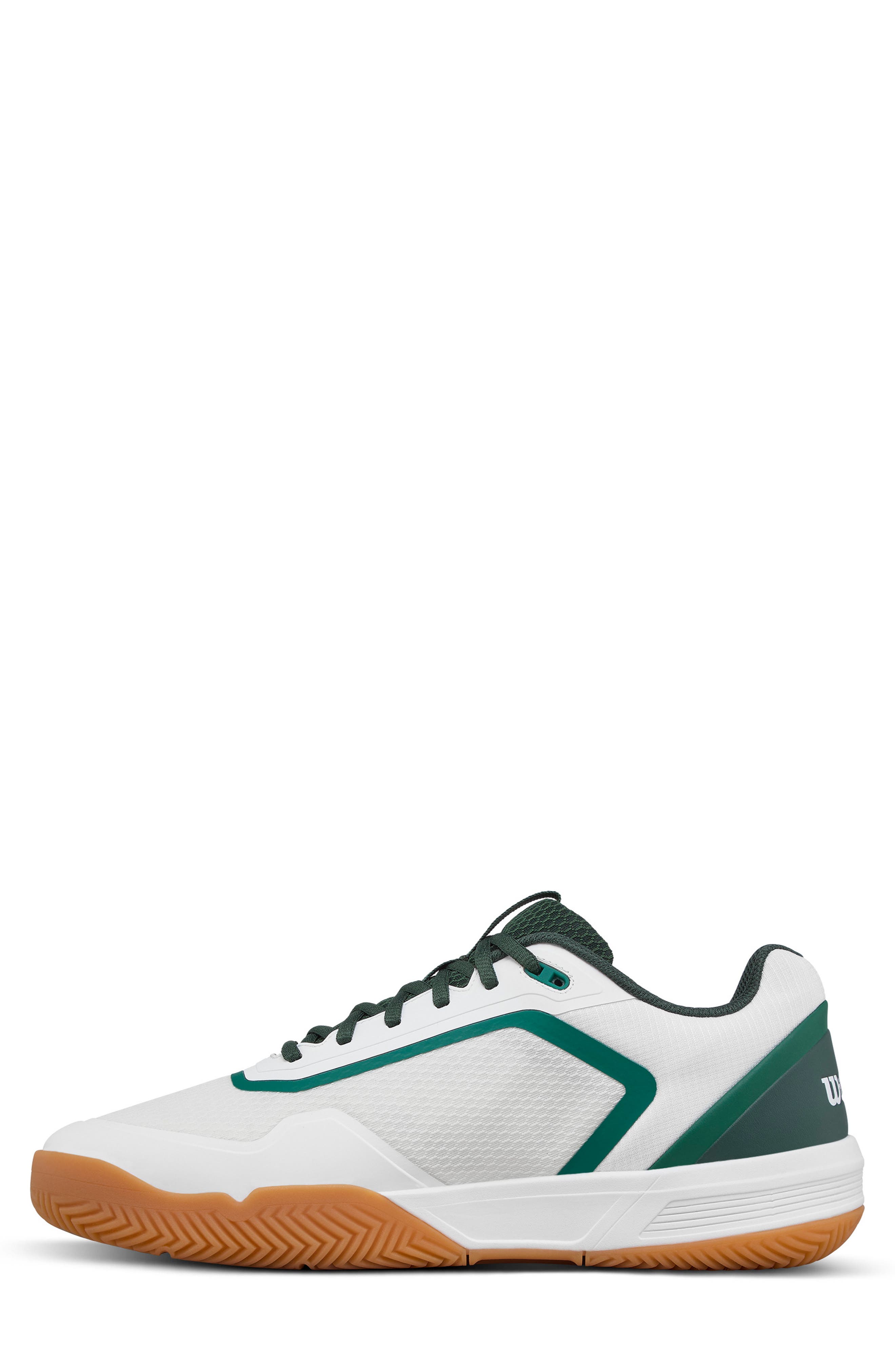 WILSON CourtGlide Tennis Shoe, Alternate, color, White / Sycamore / Gum