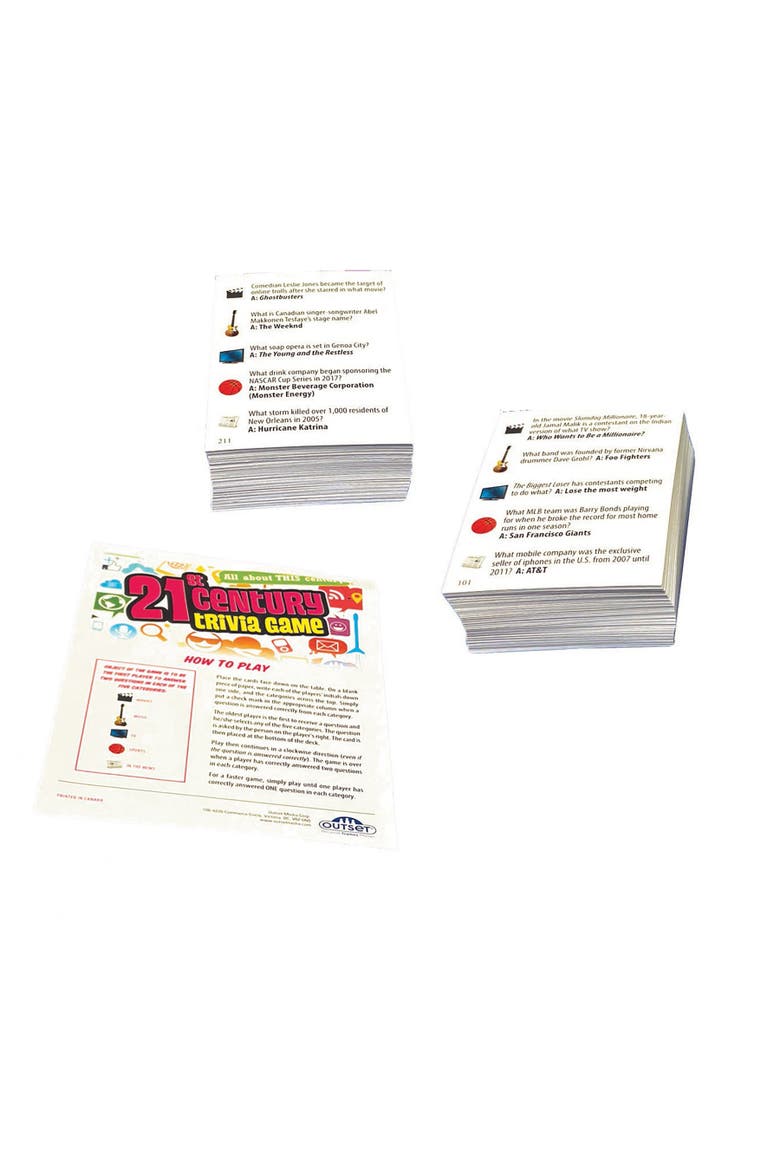 21st Century Trivia Game, Alternate, color, Multicolored
