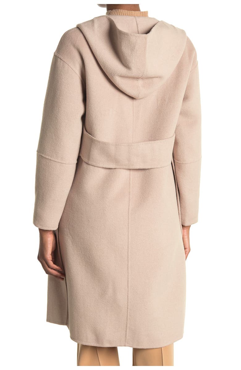 Belle & Bloom Walk This Way Wool Blend Oversized Coat, Alternate, color, Sand