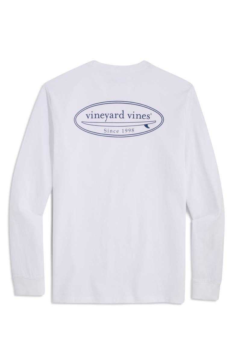 vineyard vines Drift Dye Surf Long Sleeve Cotton Graphic T-Shirt, Alternate, color, 