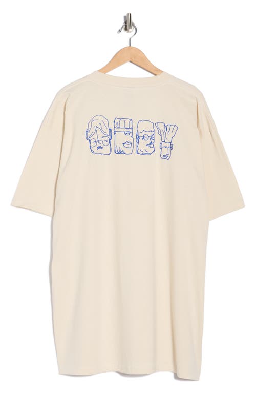 Obey Abstract Things Graphic T-shirt In Neutral