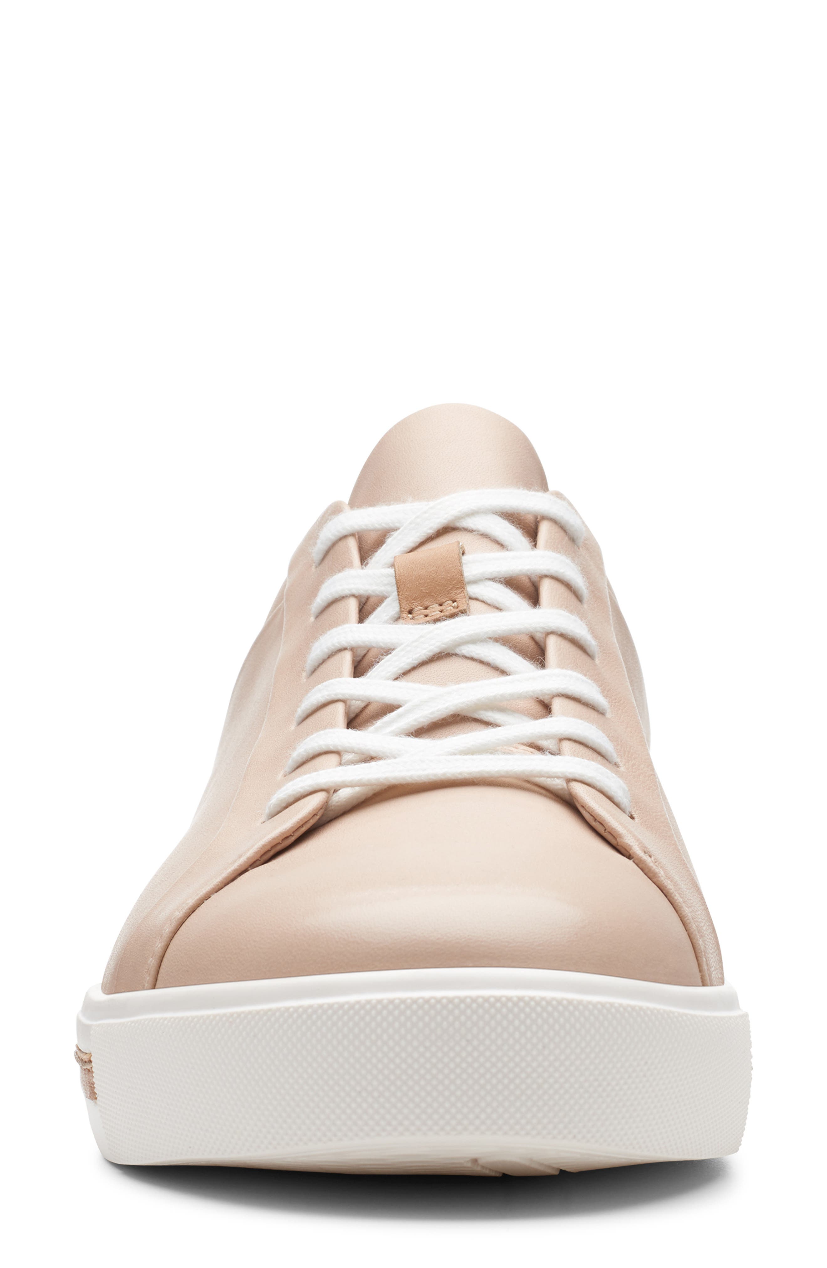 Un Maui Lace Sneaker, Alternate, color, BLUSH LEATHER