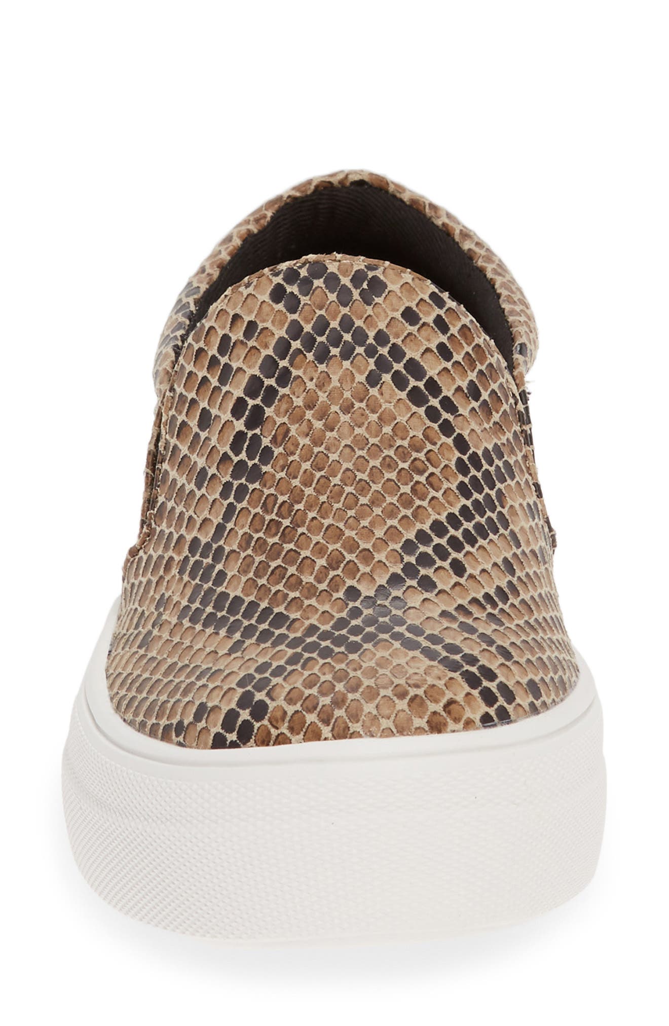Gills Platform Slip-On Sneaker, Alternate, color, TAUPE SNAKE PRINT