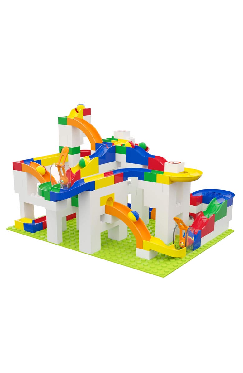 Hubelino Value Bundle Marble Run Track Set - Toy Building Sets, STEM Learning Toys for 4 Year Old Boys & Girls, Made in Germany, Main, color, Multi